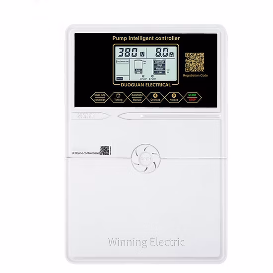 Rainproof Three Phase Automatic Simplex Water Pump Controller Y2/30kw